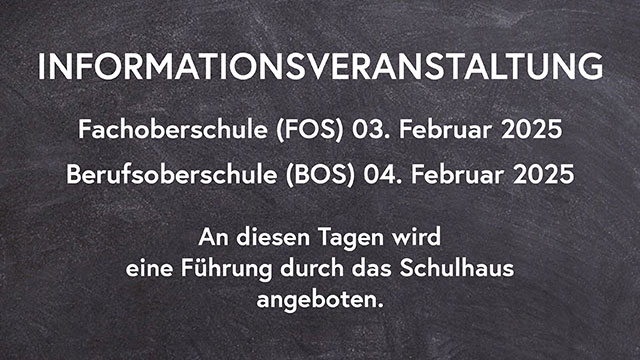 Informationsveranstaltung